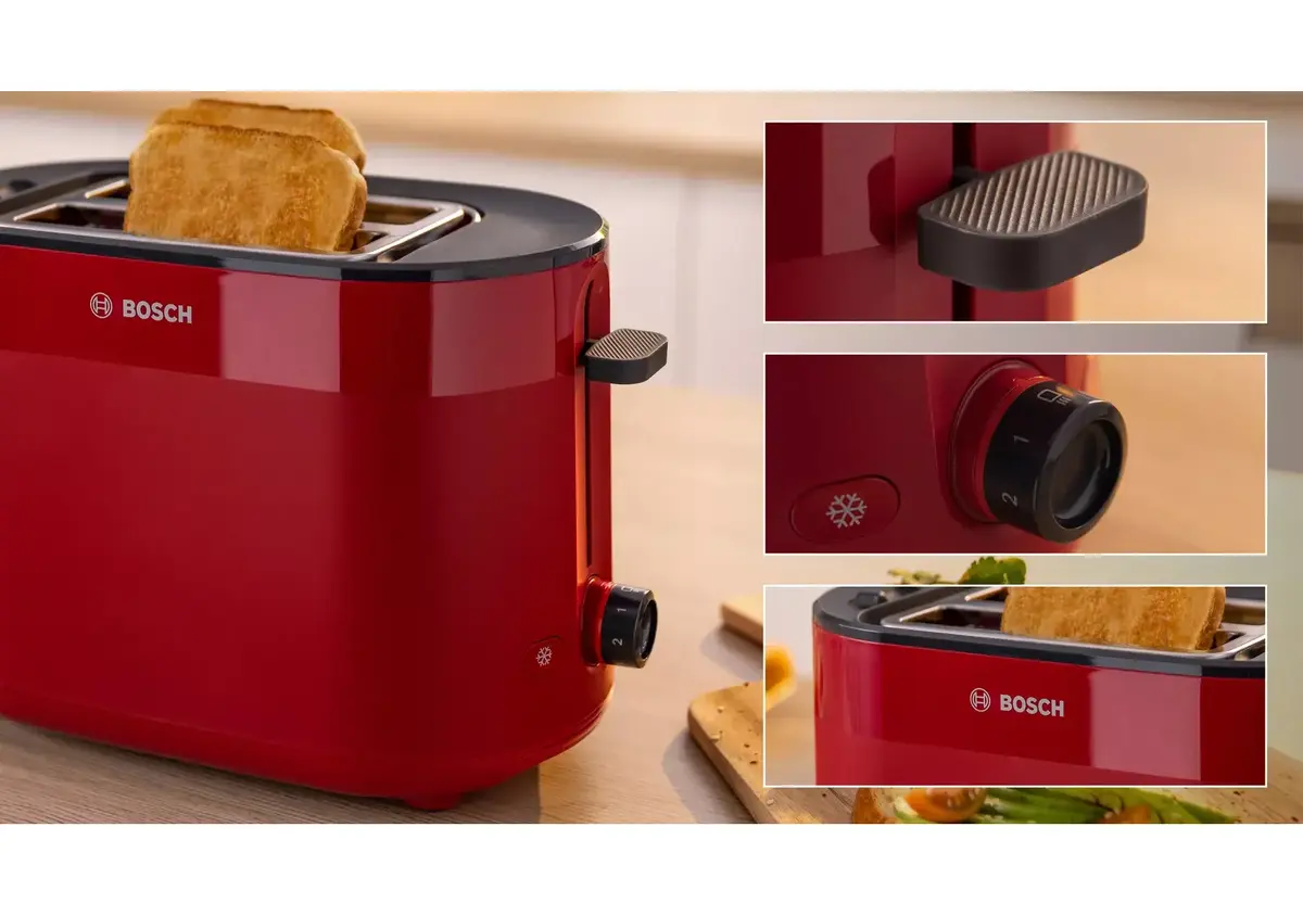 Toaster Bosch TAT2M124 — 2-slice 950 W Photo 7