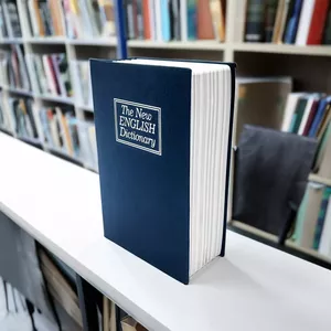 Mad Monkey Bücher Tresor Pārnēsājams seifs Zils