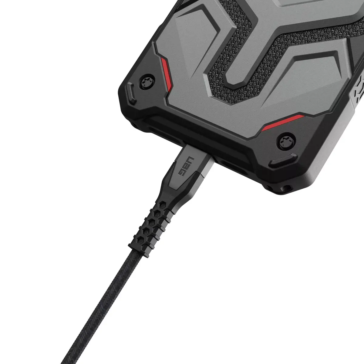 Кабель питания USB-C на Lightning Urban Armor Gear Kevlar Core Photo 2