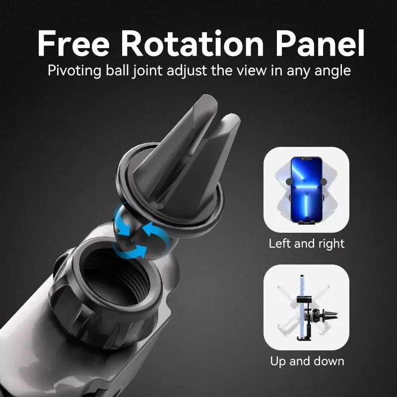 Vention Auto-Clamping Duckbill Clip car phone clamp Photo 5