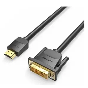 Vention video cable adapter ABFBJ — HDMI Type A to DVI, 5 m, black