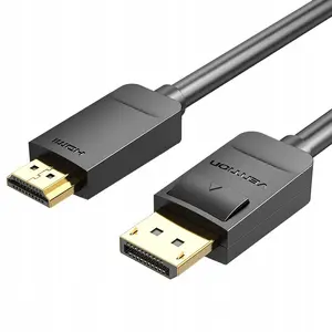 Vention HADBI DisplayPort to HDMI Video Cable Adapter 3 m Black