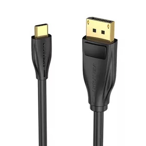 Кабель Vention USB-C — DisplayPort 8K, 2 м, USB Type-C → DP, чёрный