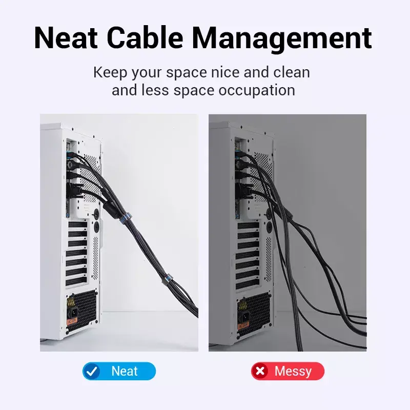 Vention hook & loop cable tie 1 m x 11 mm Photo 7