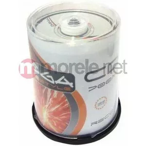 CD-R диски OMEGA 700 МБ 52x, шпиндель 100 штук (MPN 56456)