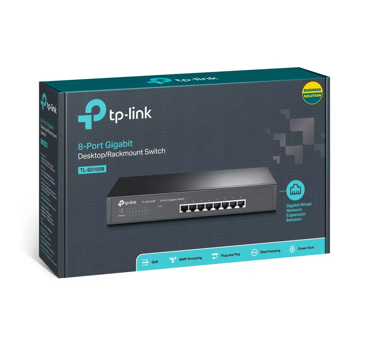 Tīkla slēdzis TP-Link TL-SG1008 Photo 2