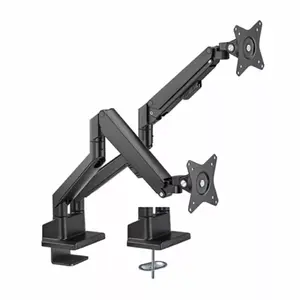 Monitor mount Fellowes LDT62-C024 gas spring dual arm for two screens, height-adjustable, VESA compatible