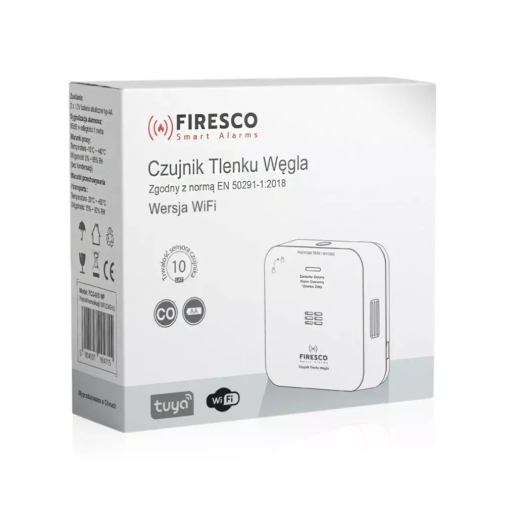 Детектор дыма и огня FIRESCO FCO-850 WF Photo 4