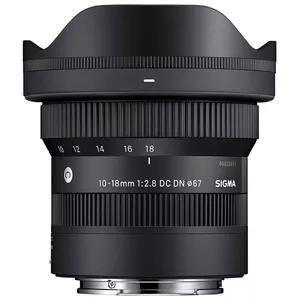Sigma 207965 объектив / линза / светофильтр Беззеркальный цифровой фотоаппарат со сменными объективами / Зеркальный фотоаппарат Широкоугольный объектив Черный