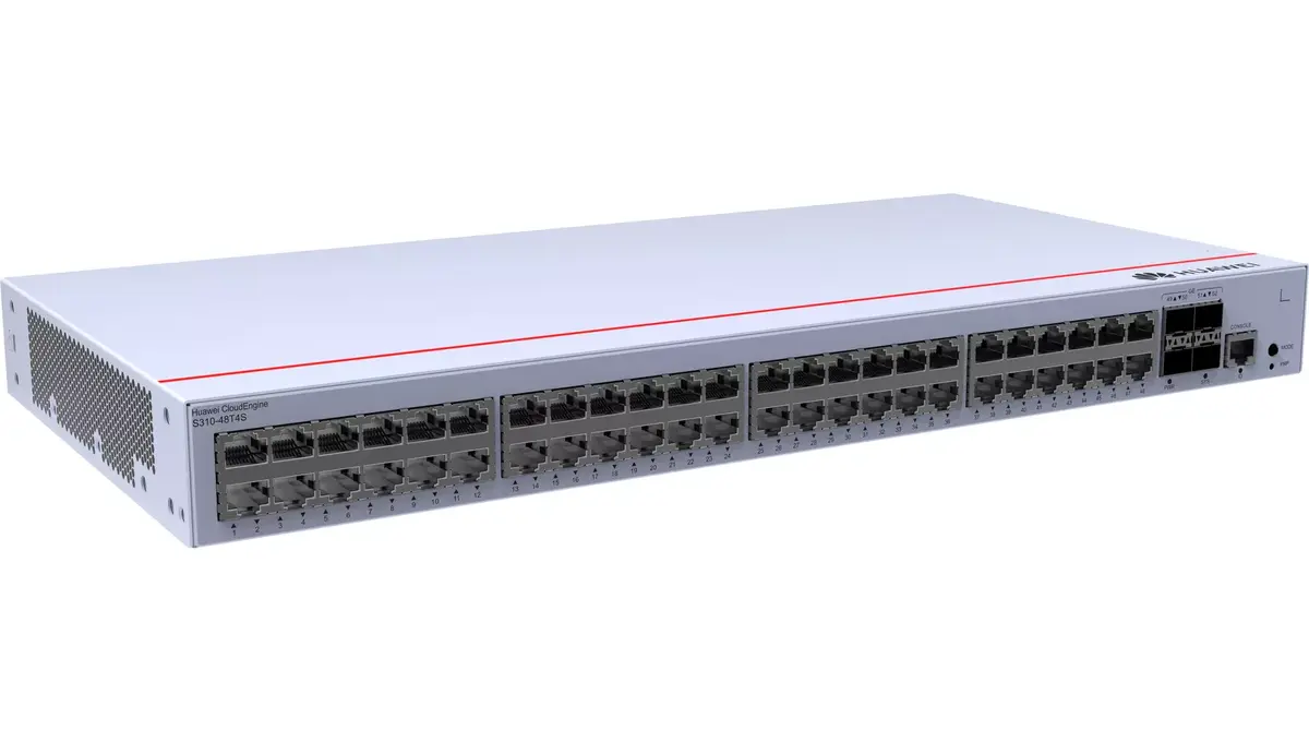 HUAWEI CloudEngine S310-48T4S switch 48x Gigabit Photo 2