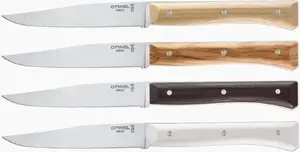 Столовые ножи Opinel Facette набор 4 шт. mix – ножи Opinel Facette с нержавеющей сталью, комплект для сервировки