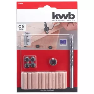 Сверло спиральное KWB 028086 диаметр 8 мм 1 шт