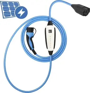 Uzlādes stacija NRGkick 32A Pure ar GSM, GPS, WLAN un 10 m kabeli