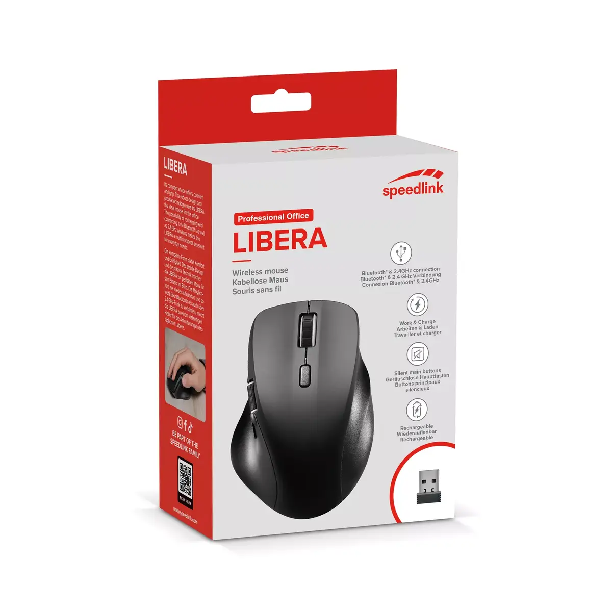 Мышка SPEEDLINK SL-630021-RRBK Photo 7