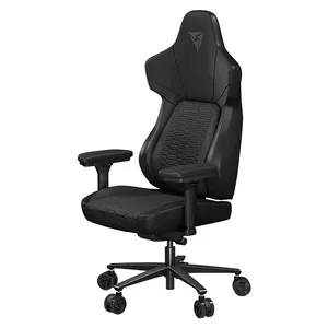 Universāla spēļu krēsls ThunderX3 CORE Racer Mīksts sēdeklis Melns
