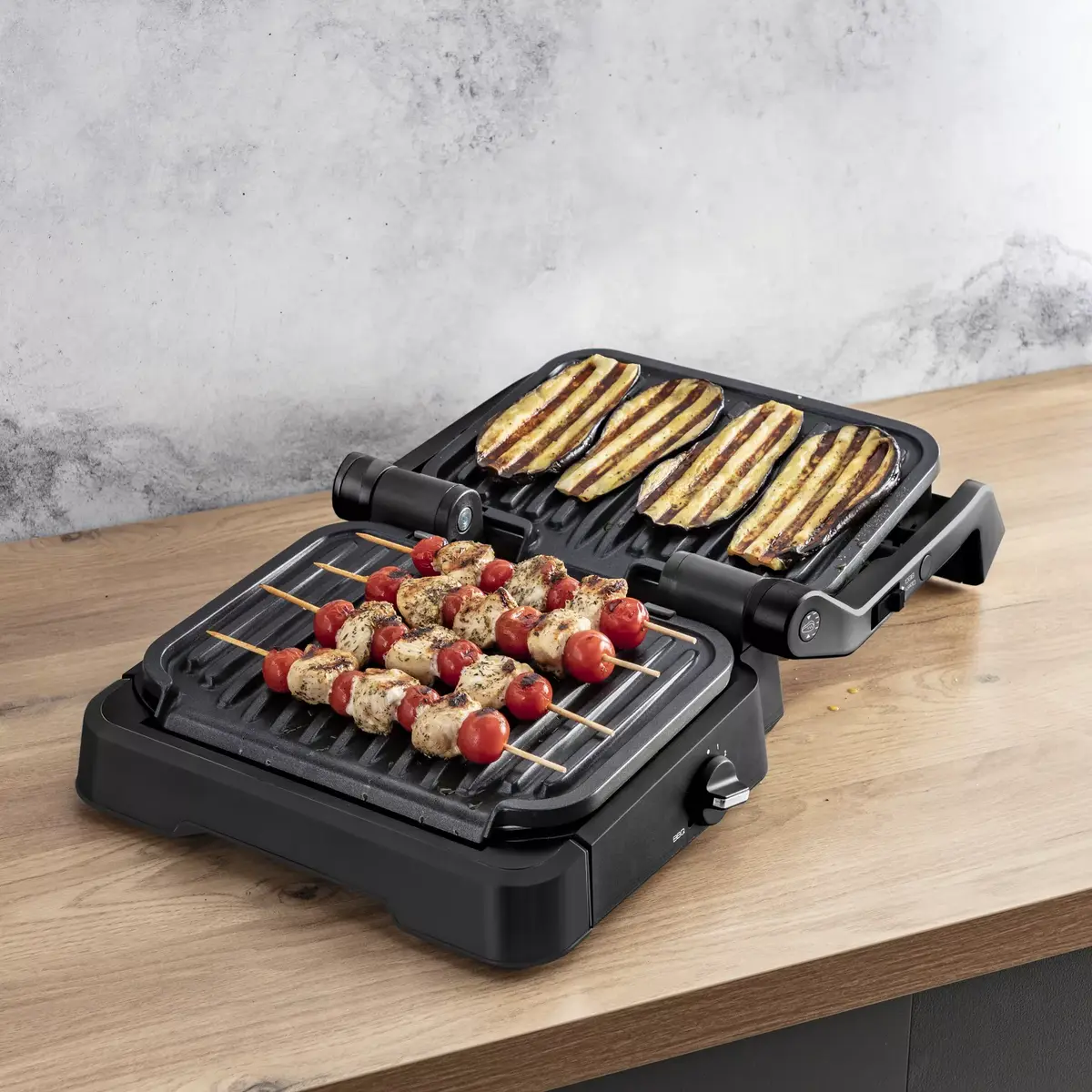 Контактный гриль Tefal OptiGrill 2in1 GC7728 Photo 3