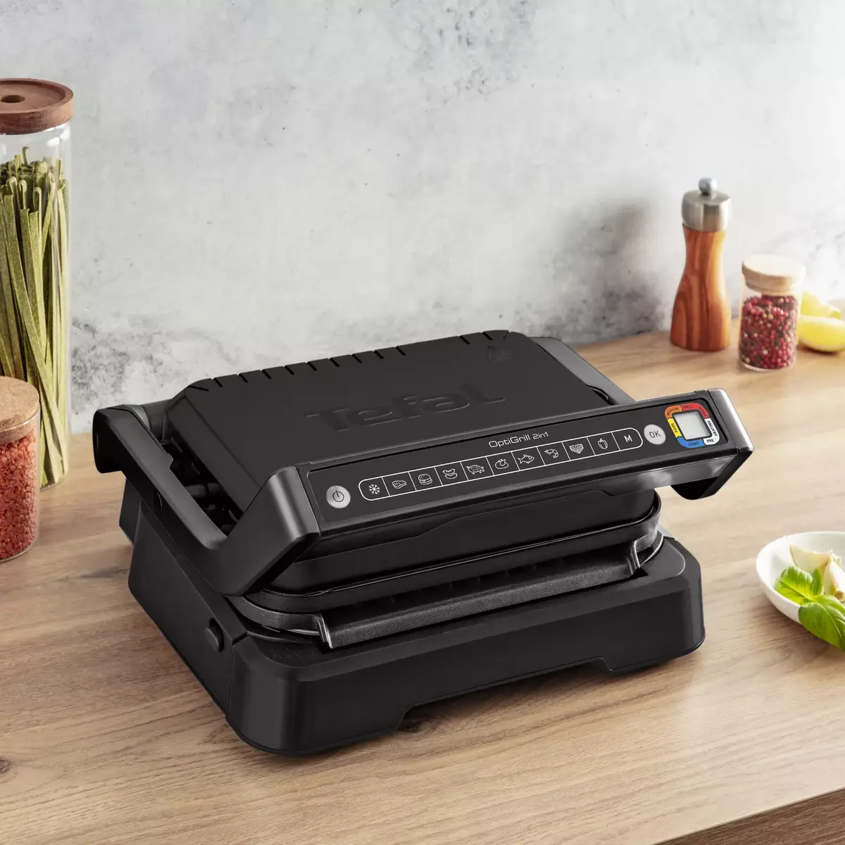 Контактный гриль Tefal OptiGrill 2in1 GC7728 Photo 8
