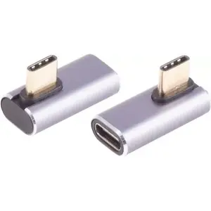 USB-C Adapter ShiverPeaks 14-05036 90° Angled Left/Right, USB-C plug adapter