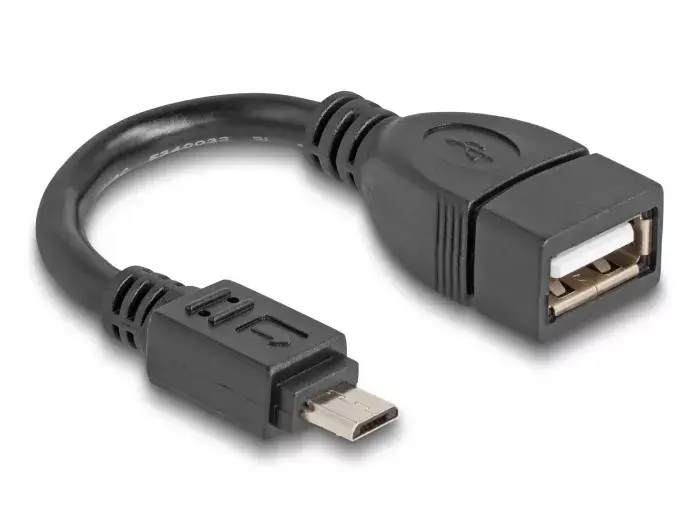 DeLOCK USB 2.0 OTG Cable Micro-B to Type-A Photo 2