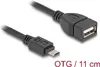 DeLOCK USB 2.0 OTG kabelis Micro-B uz Type-A Photo 2