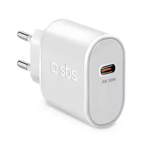 Mobile Device Charger SBS TETR1CPD30 Universal White AC Indoor 100-240V 20V
