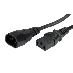 Кабель питания ROLINE GREEN 19.44.1010 0.8м IEC C14 IEC C13 250В 10А