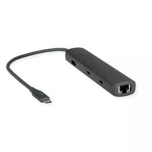 Docking Station ROLINE 12021124 USB 3.2 Gen 1 Type-C Grey Wired