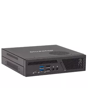 bluechip BUSINESSline S3137 Mini PC Intel® Core™ i3 i3-13100 8 GB DDR5-SDRAM 250 GB Твердотельный накопитель (SSD) Windows 11 Pro Мини-ПК Черный