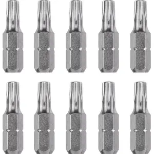 Набор бит KWB 121249 — 10 шт., Torx T9, длина 25 мм, хвостовик 1/4"