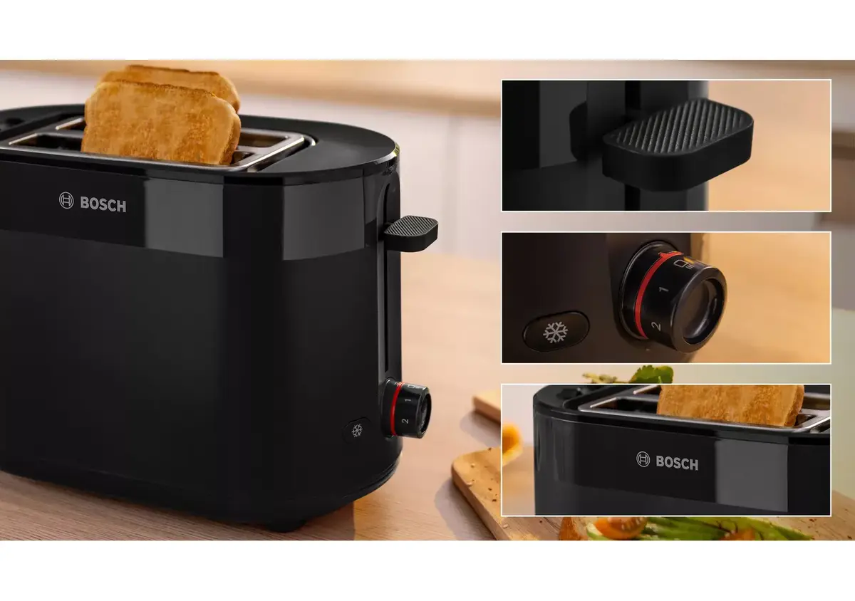 Тостер Bosch TAT2M123 MyMoment — 2 ломтика, 950 Вт Photo 5