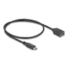 Кабель DeLOCK USB Type-C Male к Type-A Female Photo 2