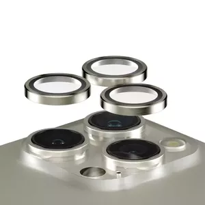 PanzerGlass ® Hoops™ Защитное стекло для камеры iPhone 15 Pro | 15 Pro Max | Устойчивое к царапинам и ударам