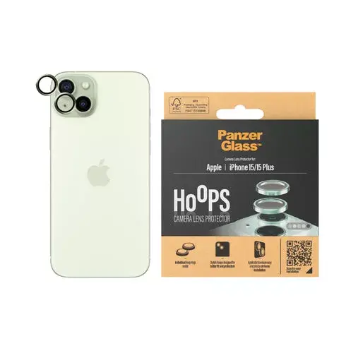 Защитное стекло для камеры PanzerGlass Hoops iPhone 15 15 Plus Photo 2