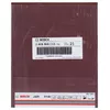 Sanding sheet Bosch P240 280x230 mm Photo 2