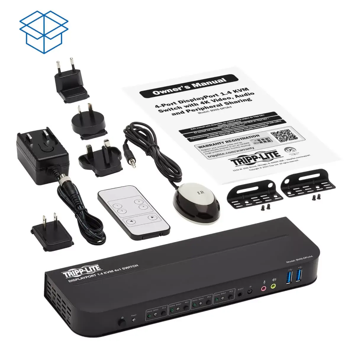 Tripp Lite B005-DPUA4 4-Port DisplayPort/USB KVM switch Photo 7