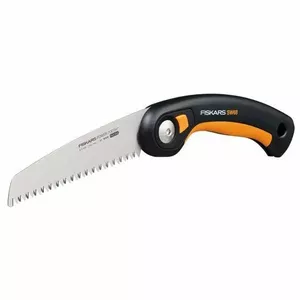 Hand saw Fiskars SW68 folding saw, compact lightweight design, model 6411501201331
