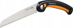 Folding Saw Fiskars Plus SW69 — compact lightweight folding hand saw, model FS1067553