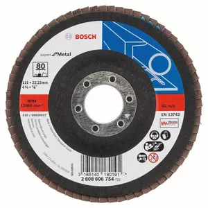 Sanding disc Bosch X551 Expert for Metal Suitable for Carbon Steel Cast Iron