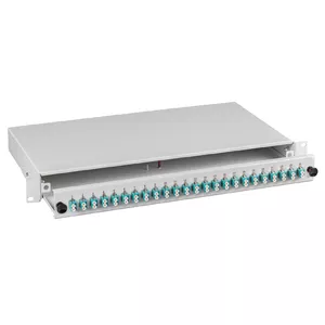 Патч-панель EFB Elektronik BA71901L48OM3 LC OM3 1U Серый