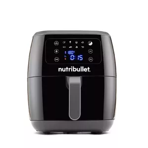 NutriBullet XXL Digital Air Fryer Viens 7 L Atsevišķs 1800 W Karstā gaisa fritētājs Melns