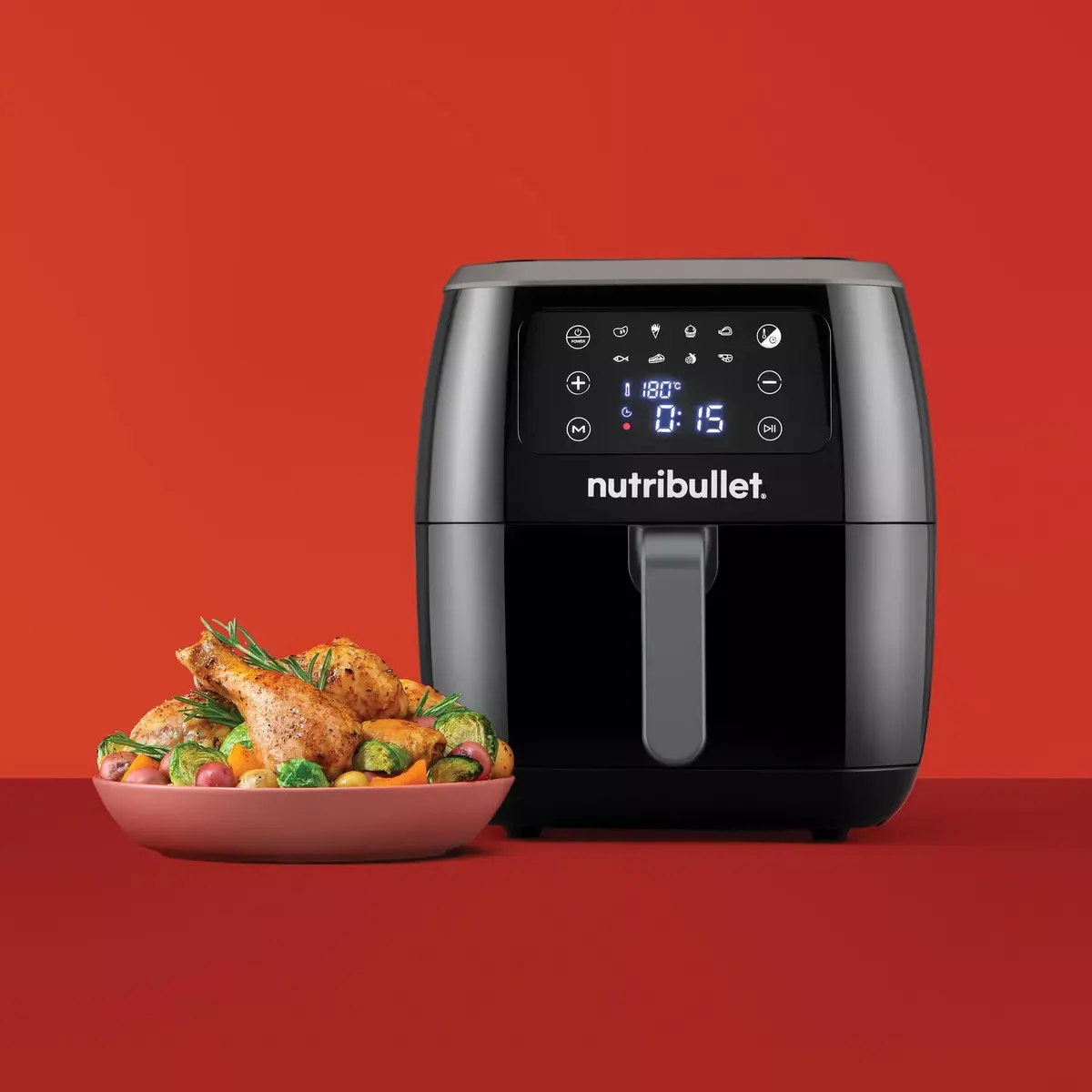 NUTRIBULLET XXL Digital Air Fryer 7 л 1800 Вт Photo 3