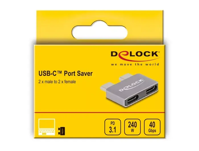 DeLOCK Adapteris USB 40 Gbps USB Type-C Photo 3