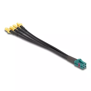 Coaxial Cable DeLOCK 90127 0.2 m Mini FAKRA Z SMA Black