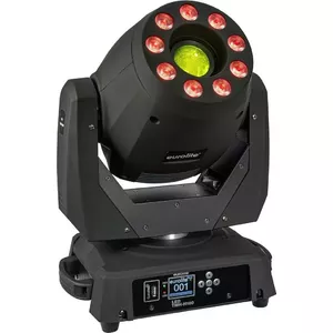 Moving Head Spot Wash EUROLITE TMH-H180 180W COB lighting fixture, spot and wash functions