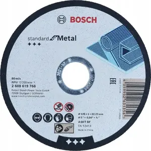 Cutting disc Bosch 2608619768 180 mm for metal