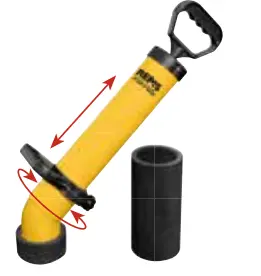 Rems Pull-Push sūkšanas un spiediena tīrīšanas