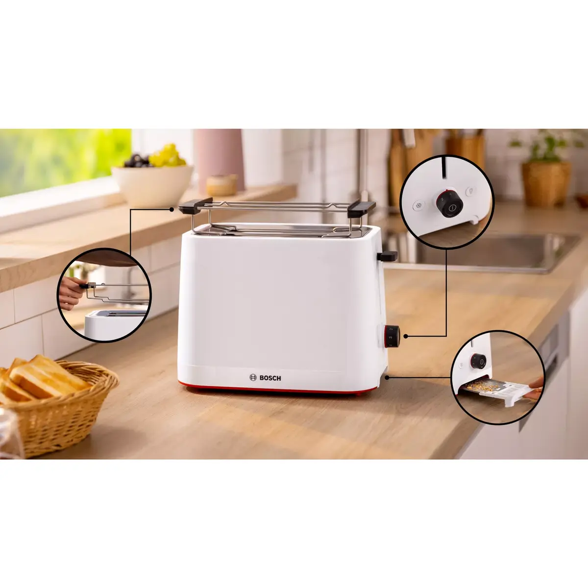 Toaster Bosch TAT3M121 Photo 4