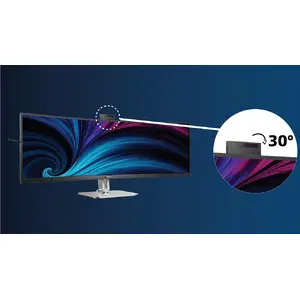 Adjustable webcam: for comfortable video conferencing.