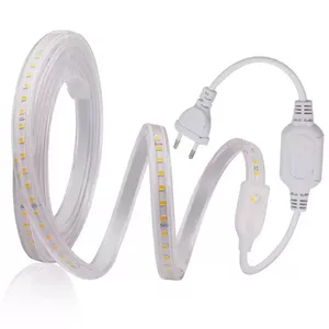 LED lentes ruļlis, 10 m, 230Vac, 10W/m, 660lm/m, SMD 2835 60LED/m, neitrāli balta 4000K, LEMLUX