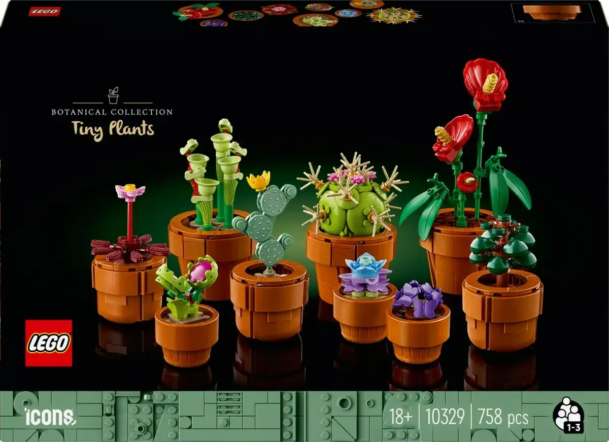 LEGO Icons Mini Plants 10329 — 9 mini augu modeļi Photo 2